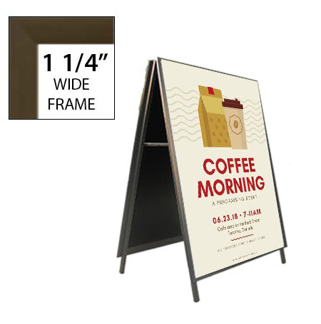30x40 A-Frame Sign Holder with 1 1/4