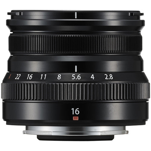 FUJIFILM XF 16mm f/2.8 R WR Lens - Black | Compact Wide-Angle Prime Lens for Fujifilm X-Mount Cameras | Perfect for Travel, Landscape & Street Photography