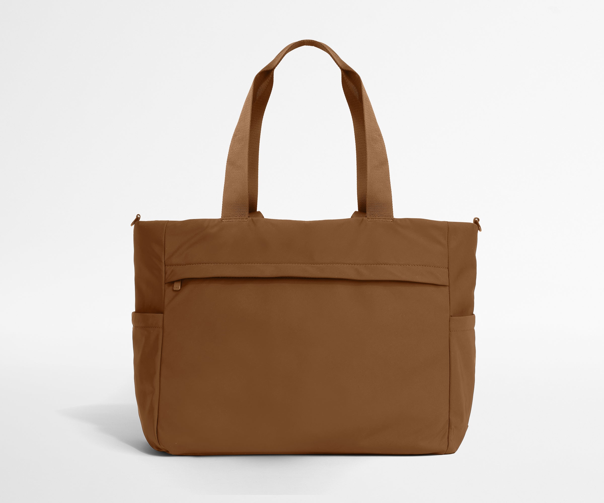 Lightweight Amaro Brown Diaper Tote Bag - Waterproof & Spacious Baby Essentials Organizer for Travel, Park Outings & Daily Use