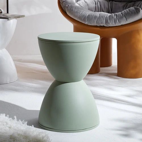 Modern Minimalist Stool - Sleek Designer Bar Stool for Kitchen, Dining Room & Home Decor - Aesthetic & Functional Seating for Small Spaces