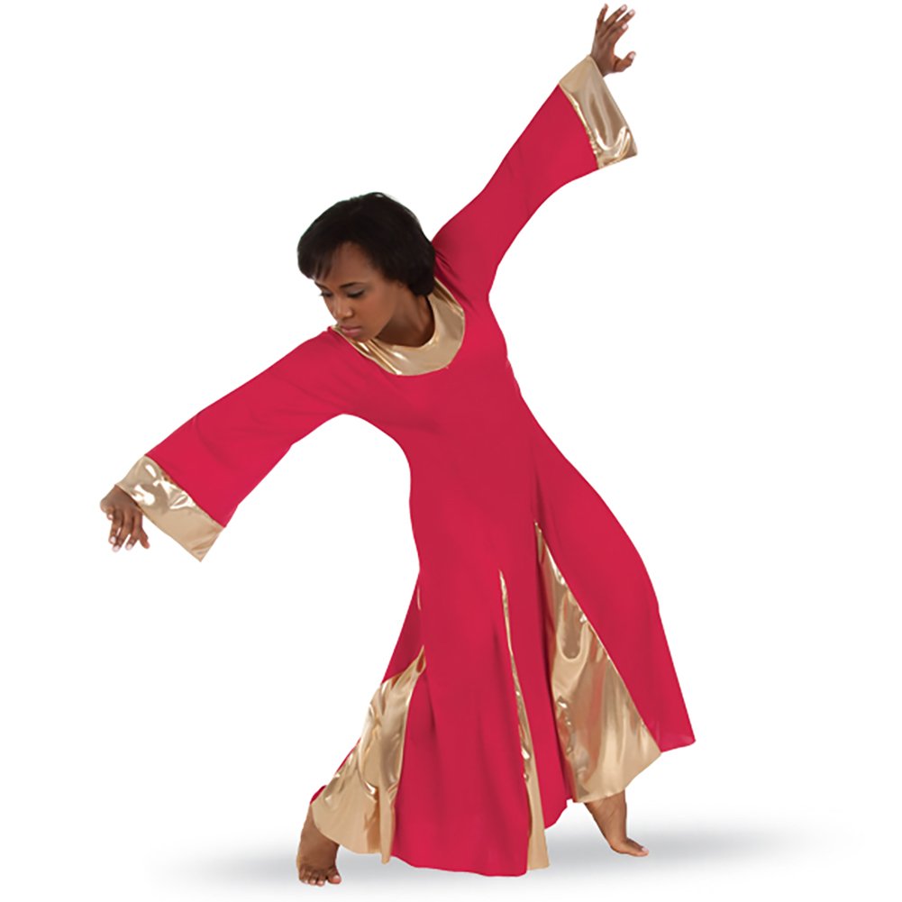 Body Wrappers Praise Robe (575XX) - Comfortable Dance Robe for Worship & Performance - Perfect for Church Choir, Ballet, and Dance Rehearsals