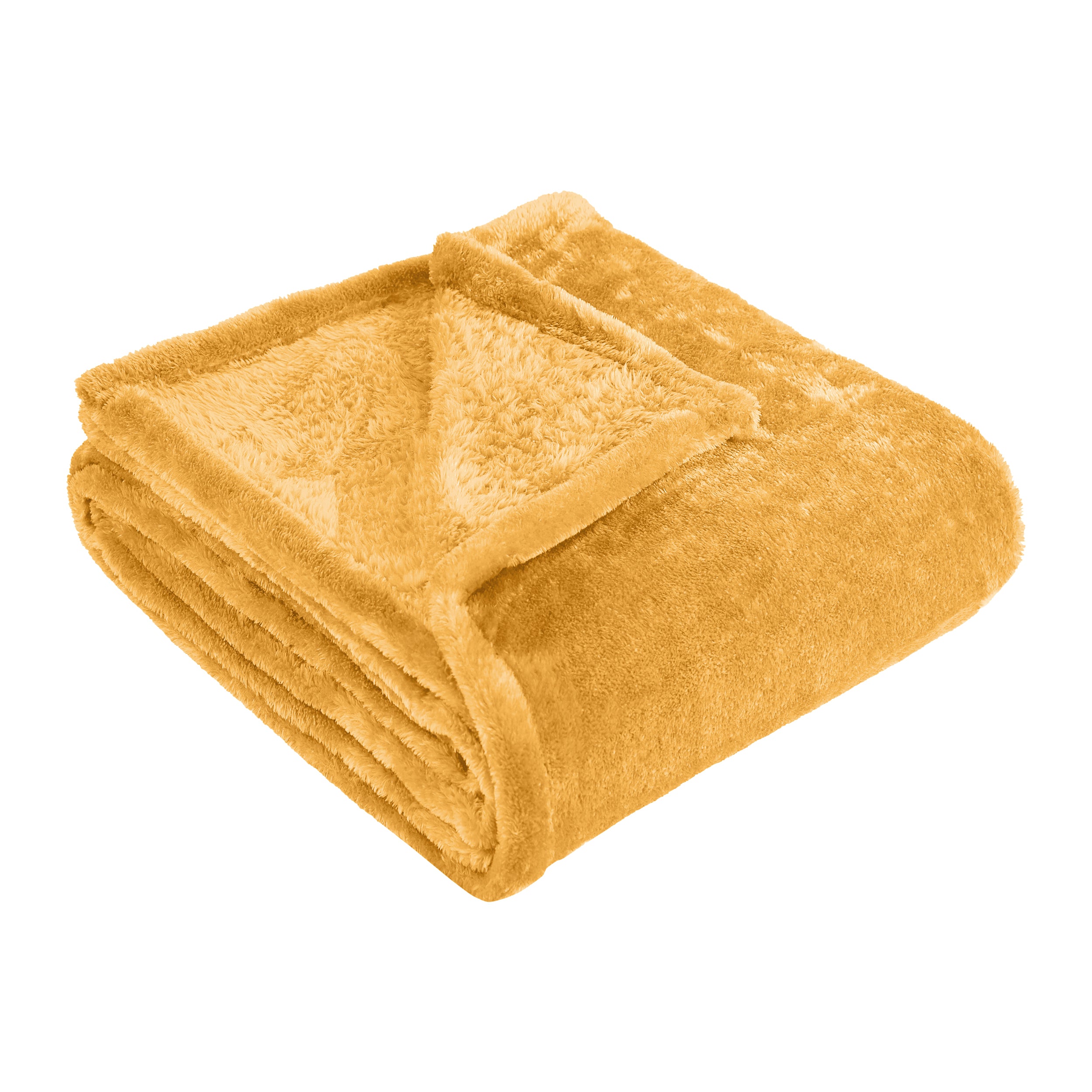 Classic Solid Fleece Plush Medium Weight Fluffy Soft Blanket - Cozy & Warm for Bed, Sofa, Travel & Gifts | Ultra-Soft Throw Blanket for All Seasons