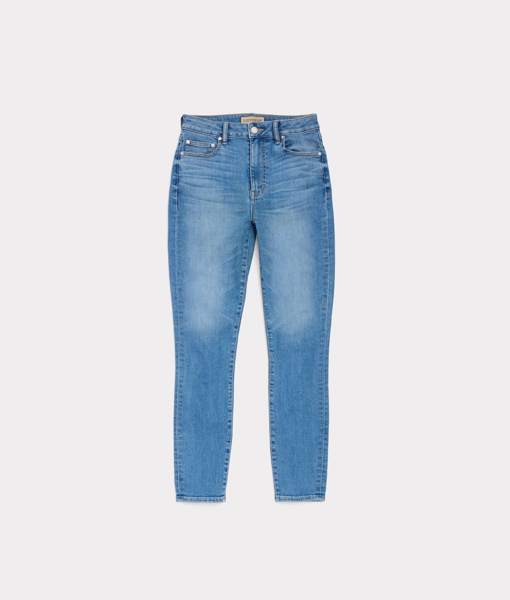 Stylish Isra Mid Rise Skinny Jeans for Women - Bluebonnet Wash | Comfortable Slim Fit Denim Pants for Casual Wear & Everyday Outfits