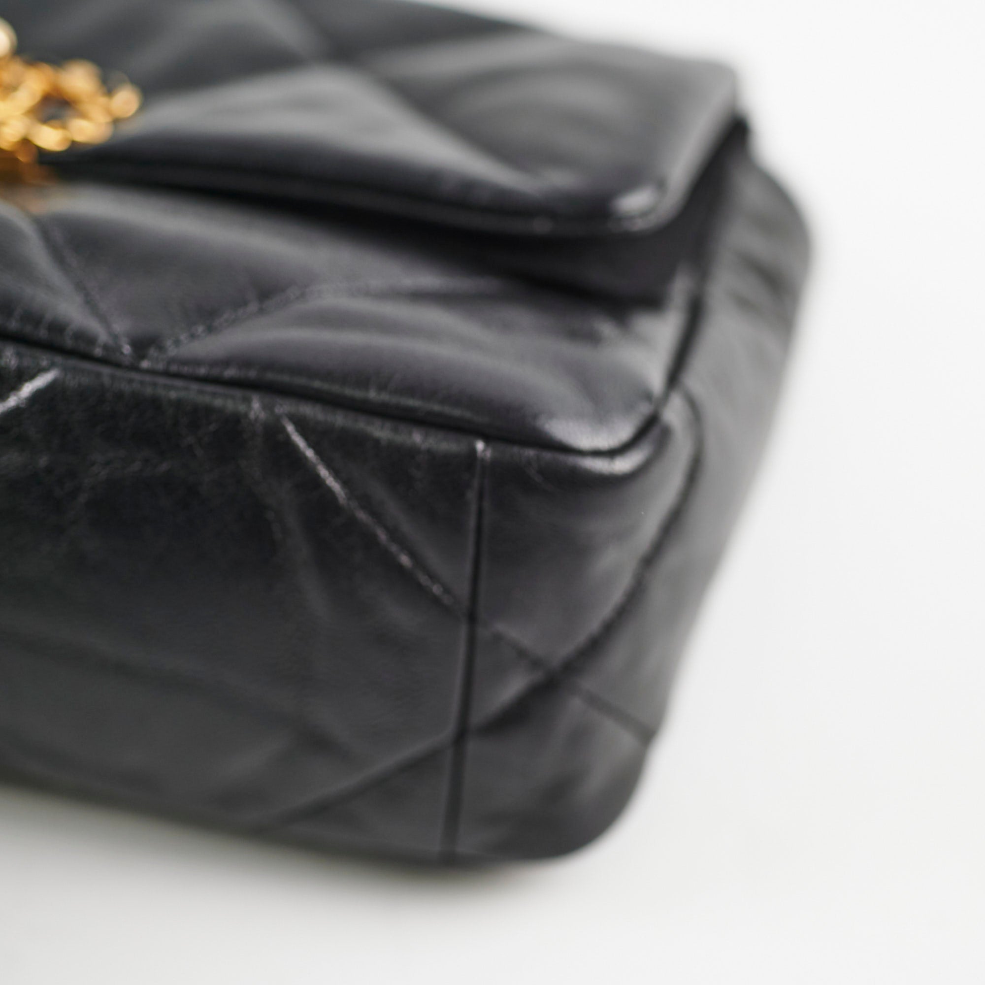 Chanel Small 19 Black Leather Shoulder Bag 29 Series - Luxury Designer Handbag for Women, Perfect for Work, Evening & Special Occasions