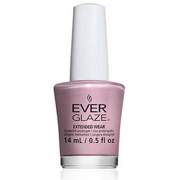 China Glaze Ever Glaze Flash Mauve Nail Polish - 0.5 oz Long-Lasting Shine (#82324) - Perfect for Salon Quality Manicures & Pedicures at Home