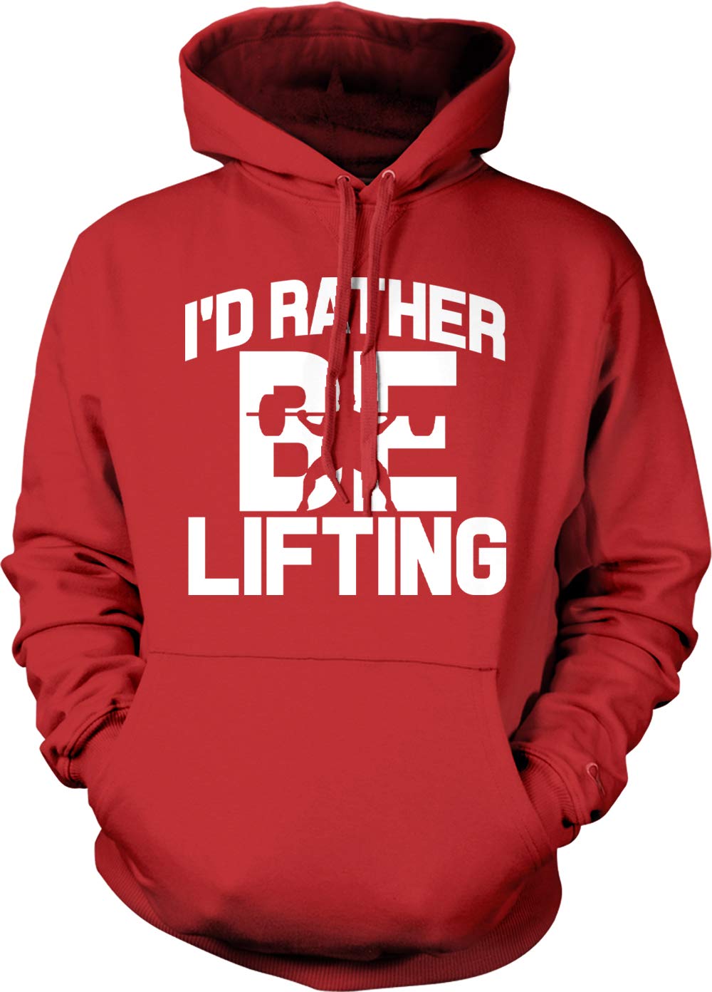 Tcombo 'I'd Rather Be Lifting' Gym Hoodie - Unisex Workout Sweatshirt for Fitness & Weight Training | Perfect for Gym Sessions, Casual Wear & Athleisure Outfits