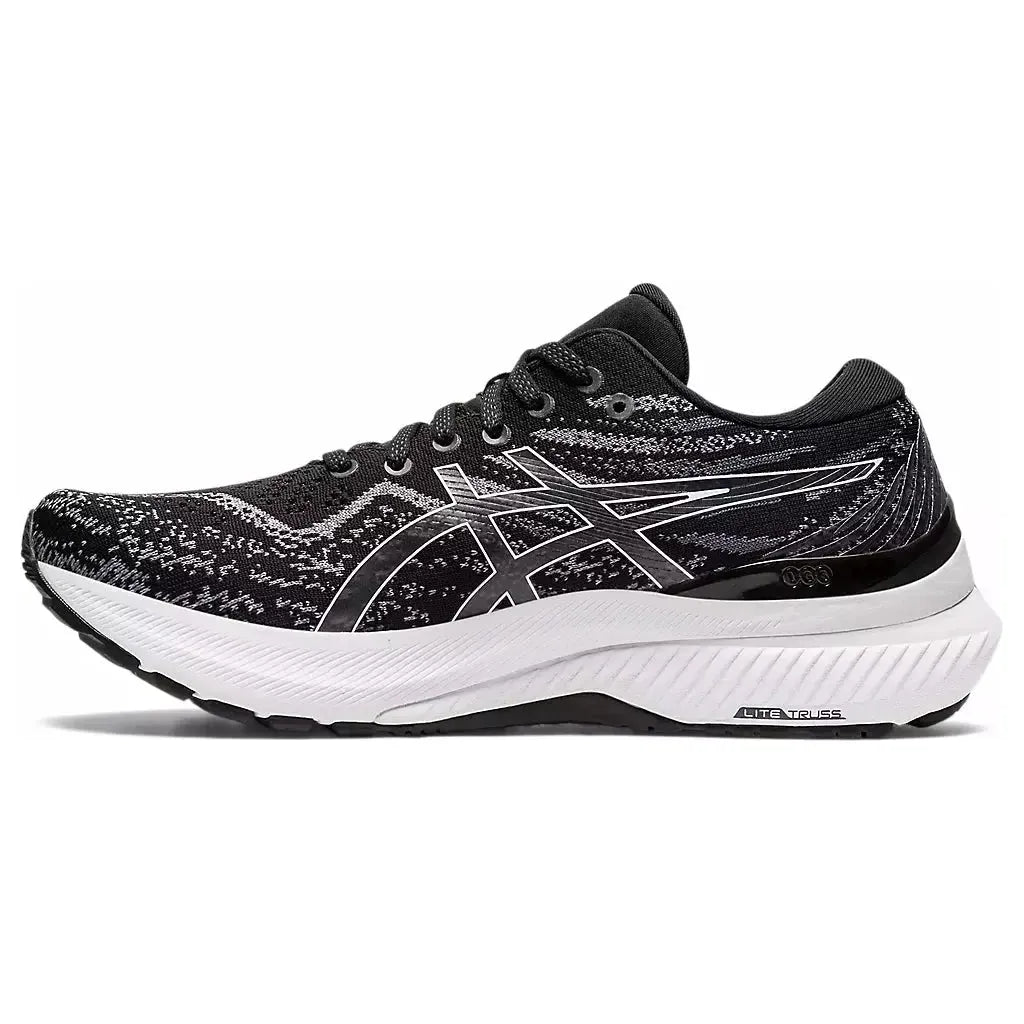 ASICS Women's Gel-Kayano 29 Running Shoes - Black/White - Stability & Cushion for Road Running, Jogging, Gym Workouts