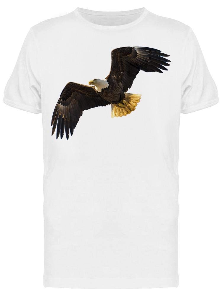 Flying Sea Eagle Graphic T-Shirt for Men - Comfortable Cotton Tee for Casual Wear, Outdoor Activities & Street Style