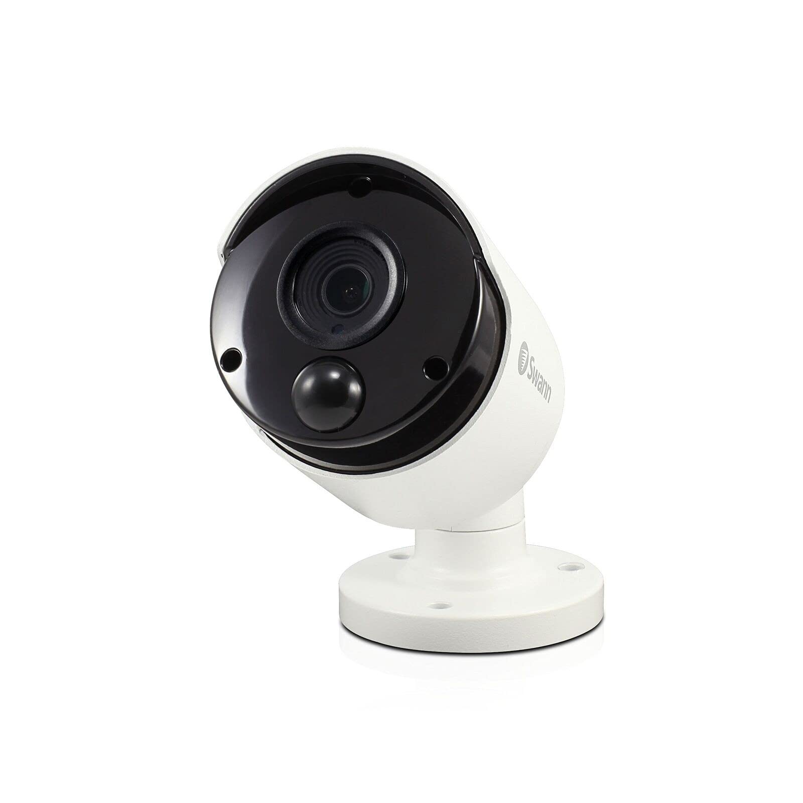 Swann Wired PIR Bullet Security Camera - 5MP Super HD Surveillance with Infrared Night Vision, Thermal & Motion Detection - Compatible with DVR via BNC (SWPRO-5MPMSB) - Ideal for Home Security, Business Monitoring & Outdoor Surveillance