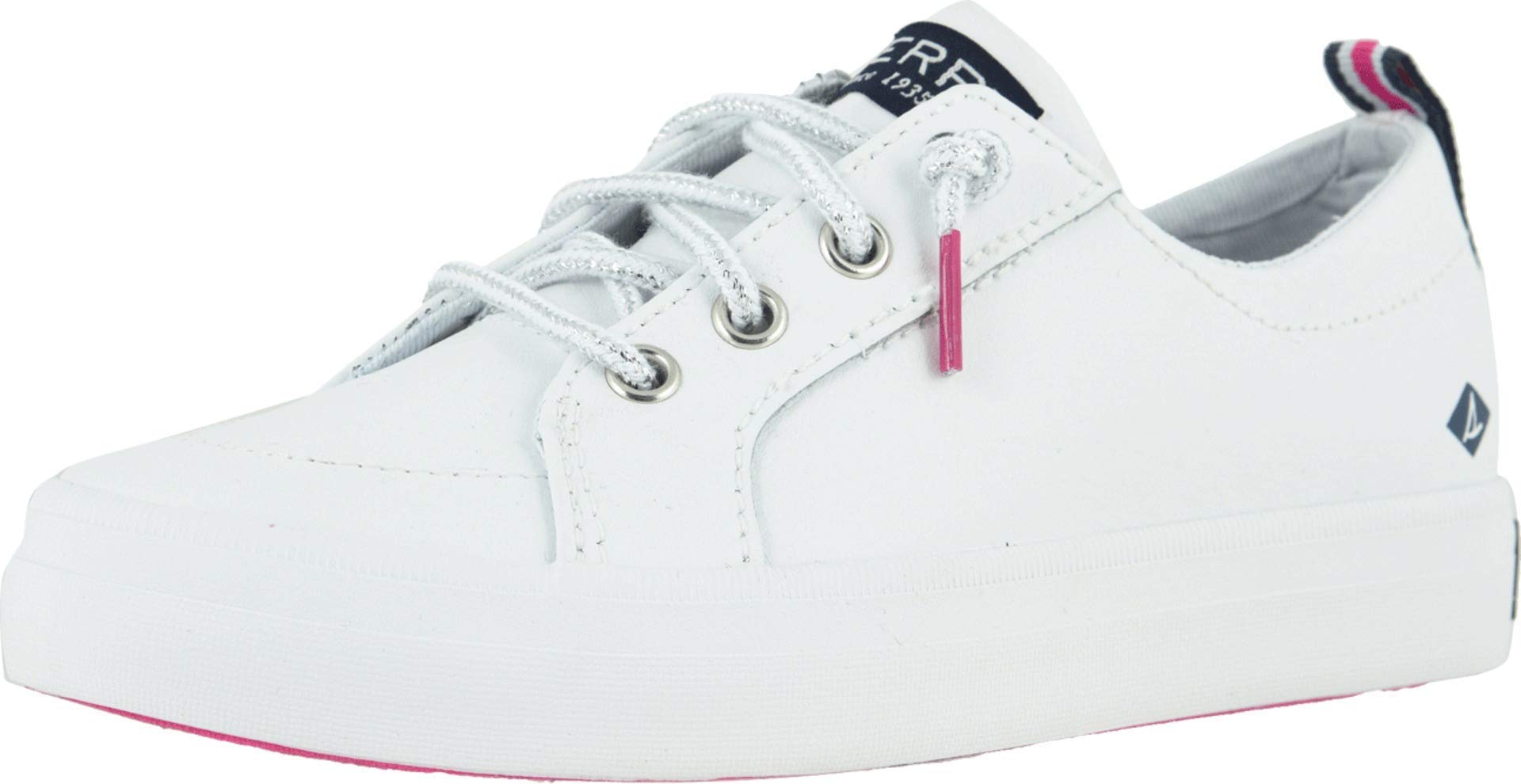 Sperry Kid's Crest Vibe Sneakers - Water-Resistant Boat Shoes for Boys & Girls | Comfortable Non-Slip Casual Shoes for School, Play & Outdoor Activities