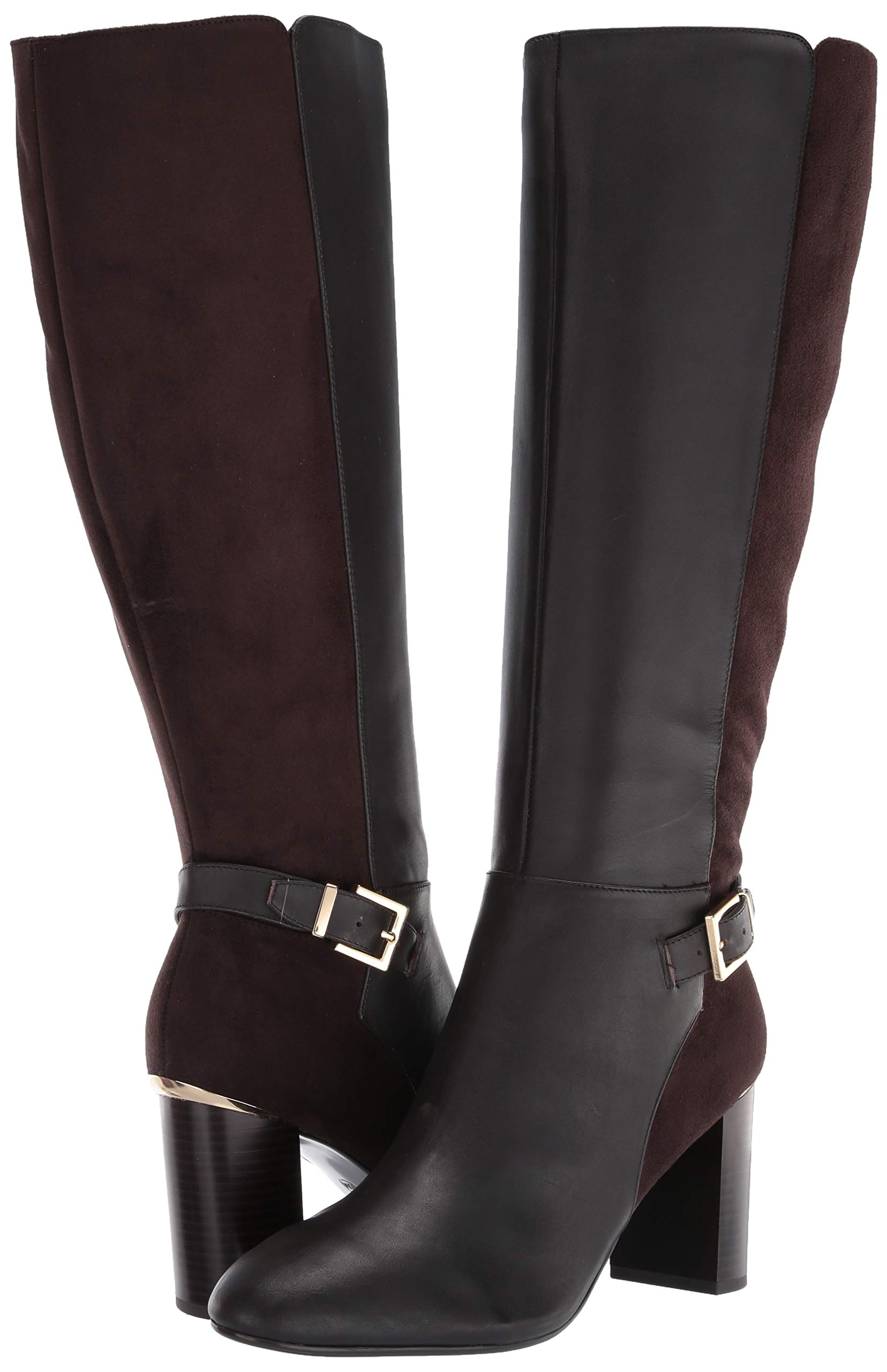 Bandolino Women's Tall Fashion Boots - Knee High Leather Boots for Women, Comfortable Heeled Booties for Fall & Winter - Perfect for Office, Date Night & Casual Outfits