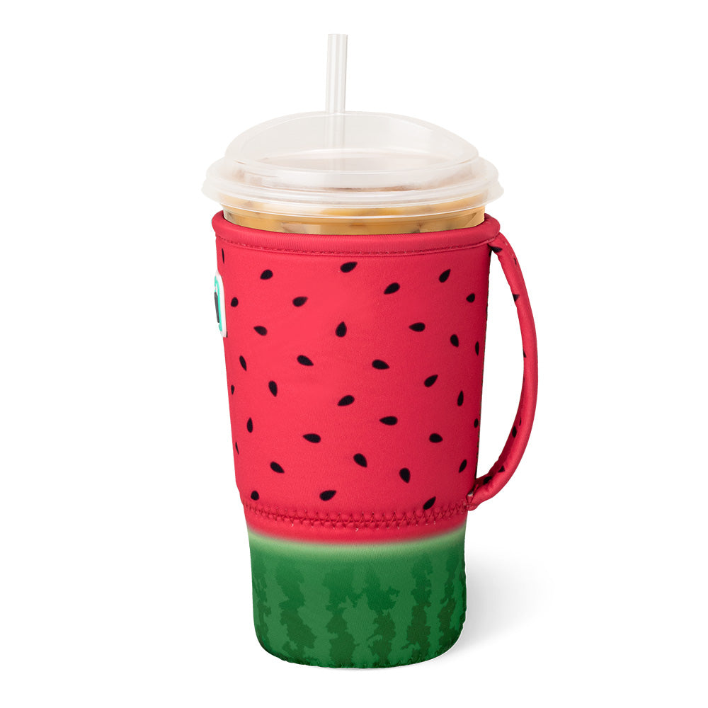 Large Melon Slice Iced Cup Coolie - Perfect for Summer Drinks, Beach Parties, and Outdoor Picnics