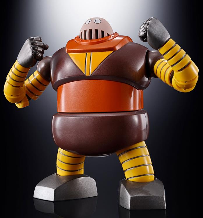 Bandai Soul of Chogokin GX-10R Boss Borot Mazinger Z Die-Cast Metal Action Figure - Collectible Robot Toy for Anime Fans & Display