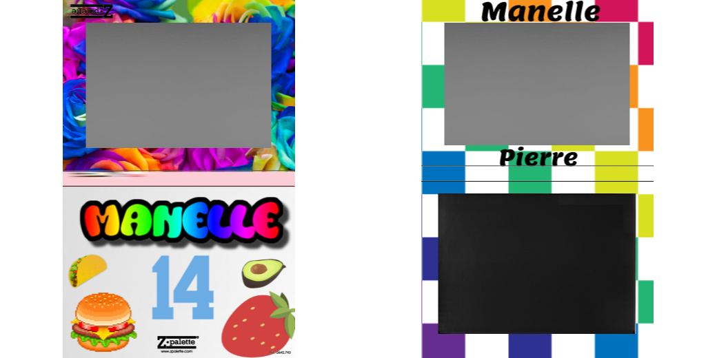 Custom Extra Large Z Palette - Magnetic Makeup Palette for Eyeshadows & Blush - Perfect for Makeup Artists & Travel Organizers