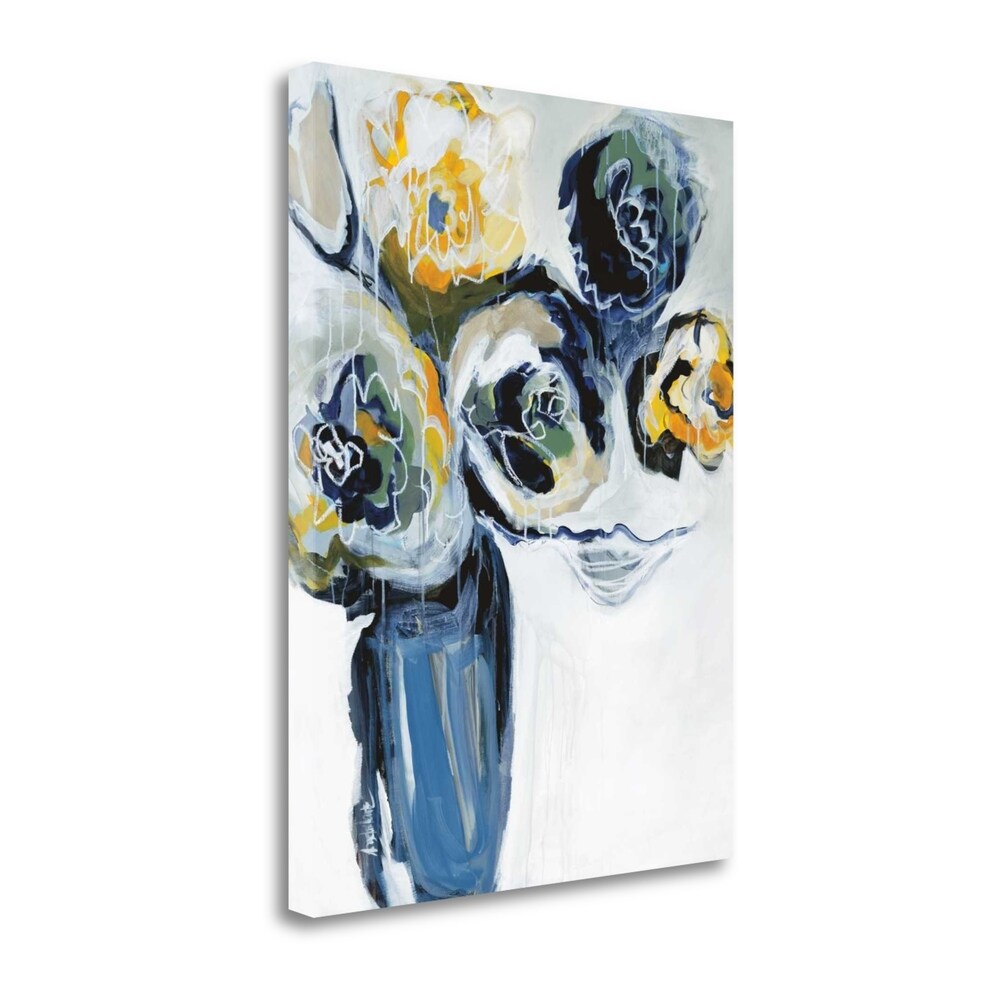 A New Day Blooms by Angela Maritz - Fine Art Giclee Print on Gallery Wrap Canvas - Ready to Hang Wall Art - Perfect for Living Room, Bedroom & Office Decor