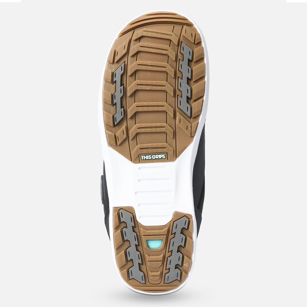 K2 Boundary Men's Snowboard Boots - Waterproof & Comfortable for All-Mountain Riding - Perfect for Freestyle, Park, and Backcountry Snowboarding