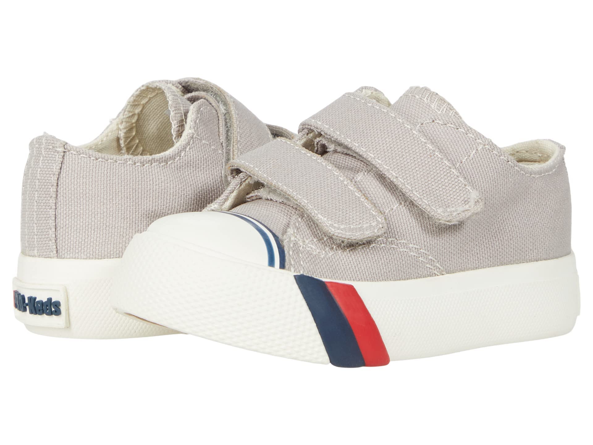 Keds Royal Lo Hook & Loop Sneakers for Kids - Unisex Casual Shoes for Boys & Girls - Perfect for School, Play & Everyday Wear