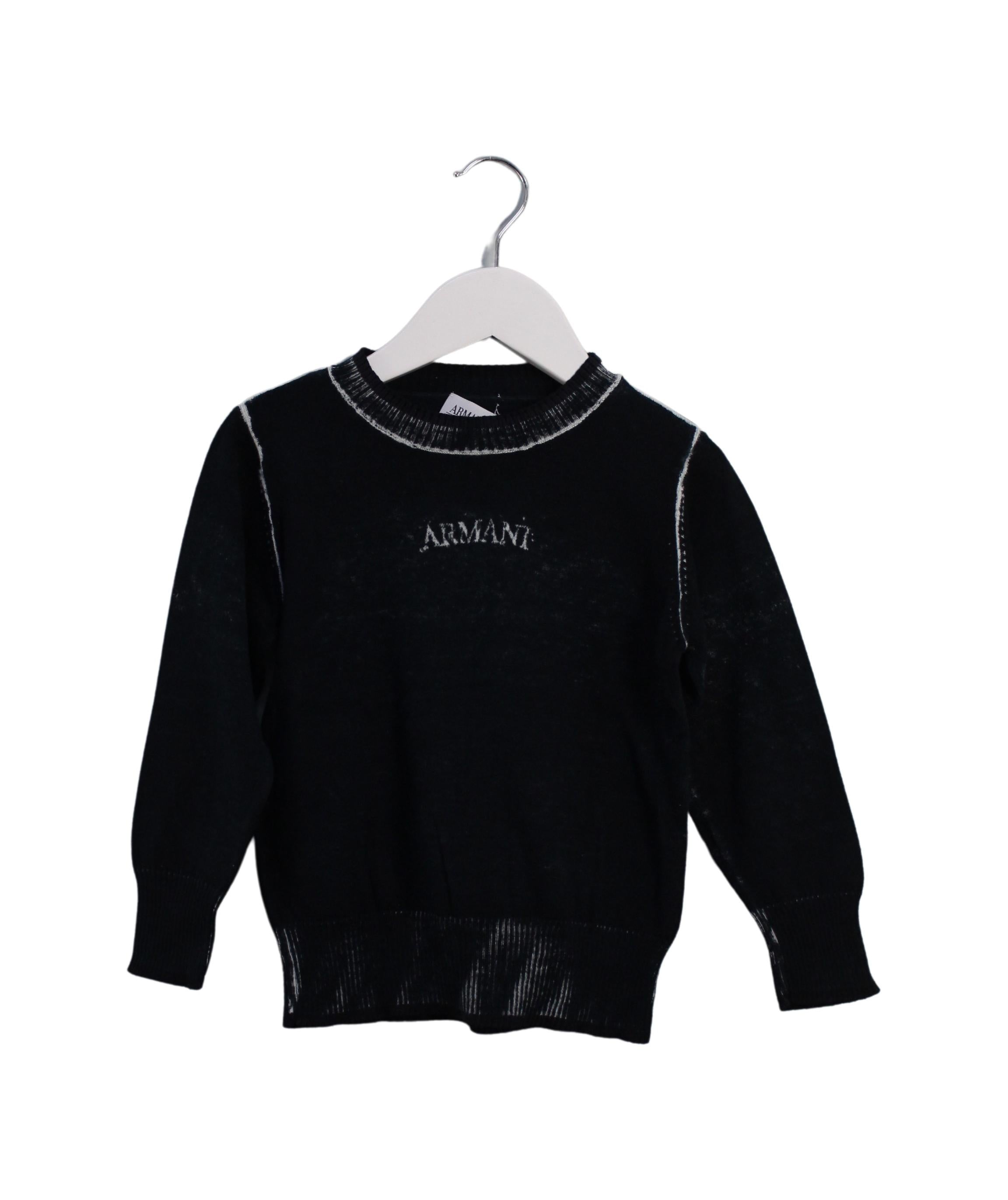 Armani Knit Sweater for Kids Size 4T - Soft & Stylish Winter Pullover for Boys & Girls - Perfect for School, Playdates & Family Outings