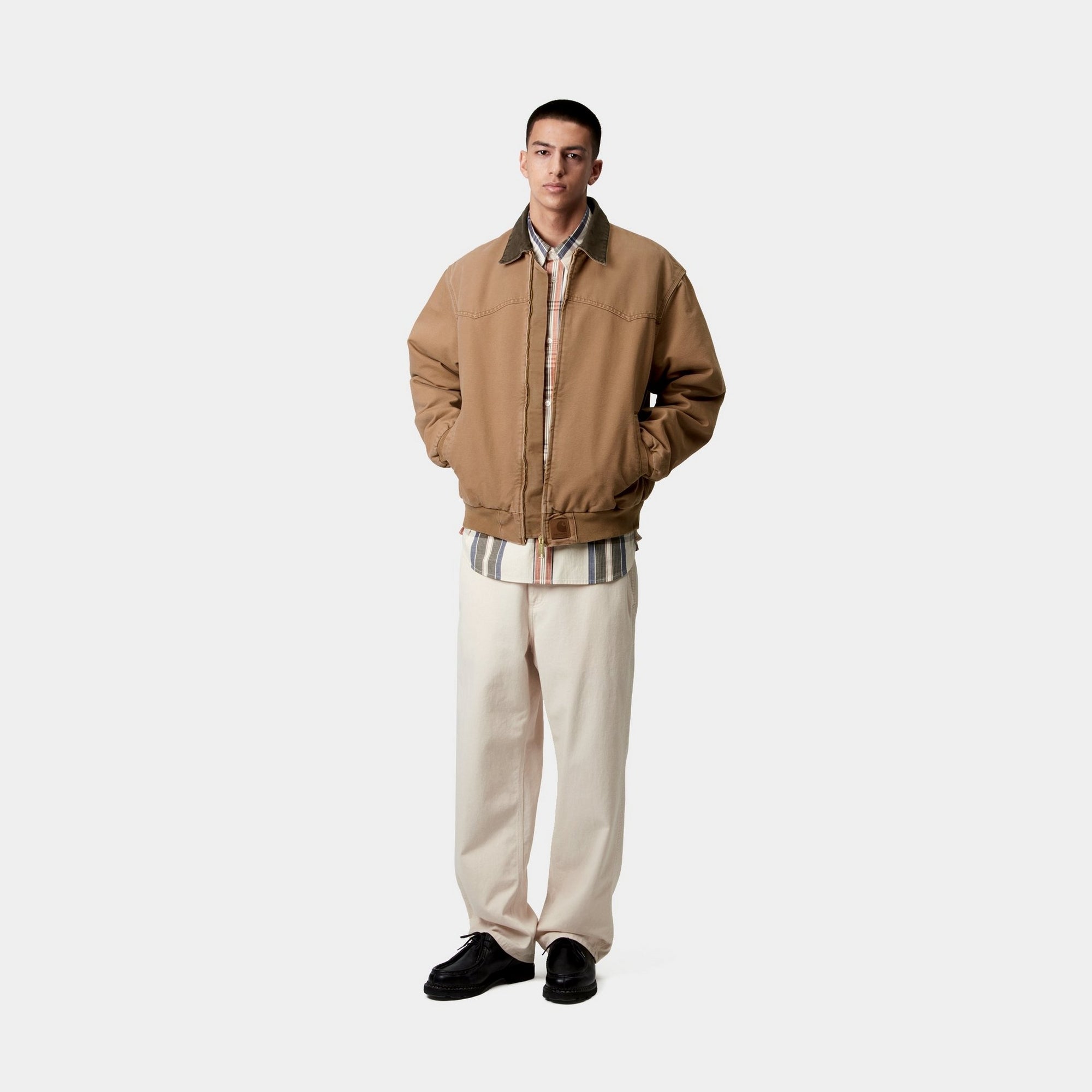 Hamilton Brown Santa Fe Jacket - Winter Warm Tobacco Canvas Coat for Men | Outdoor Hiking, Camping & Casual Winter Wear