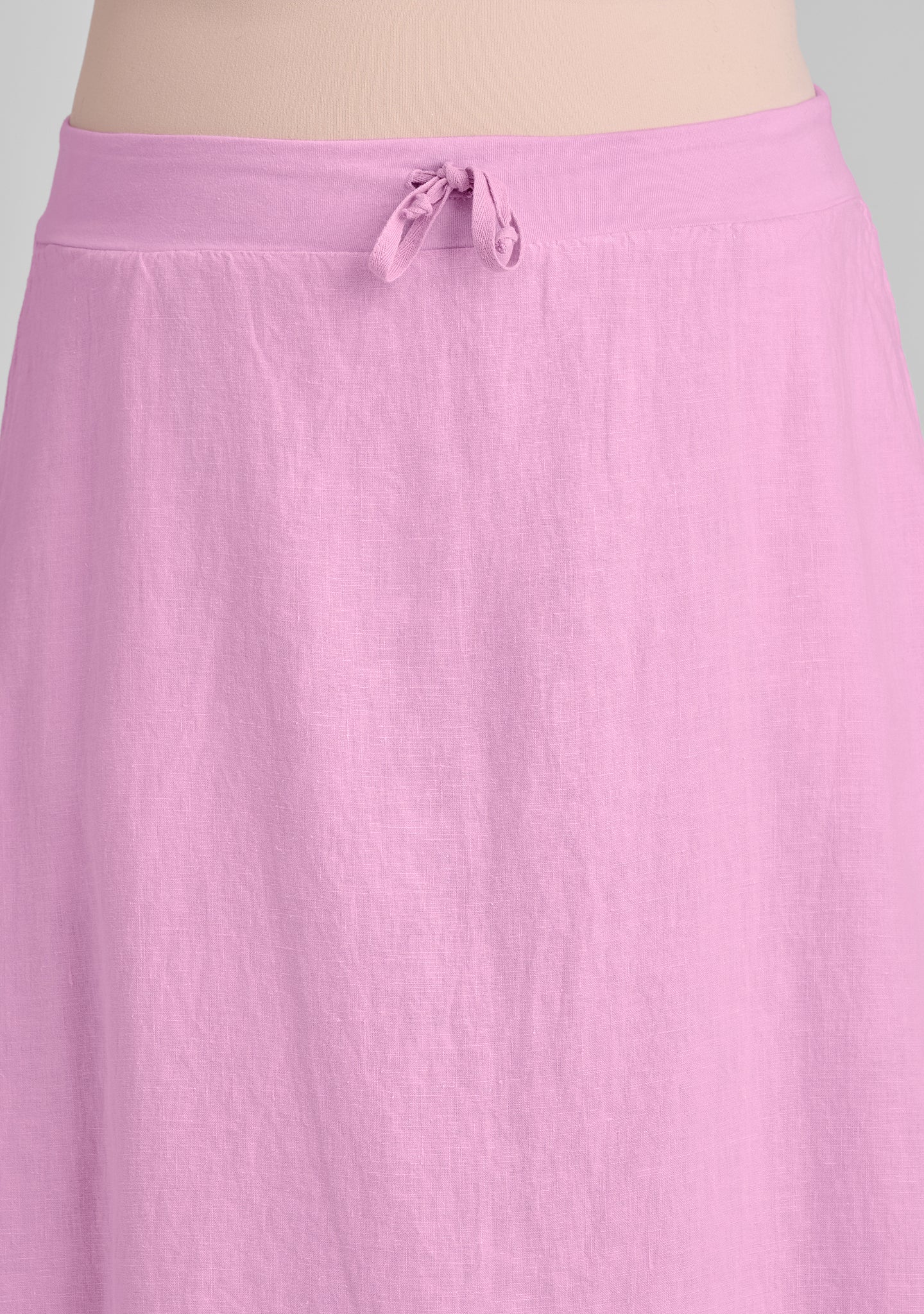Elegant Cinched Waist Linen Maxi Skirt for Women | Flowy Summer Beach Dress | Perfect for Vacations, Weddings & Boho Outfits