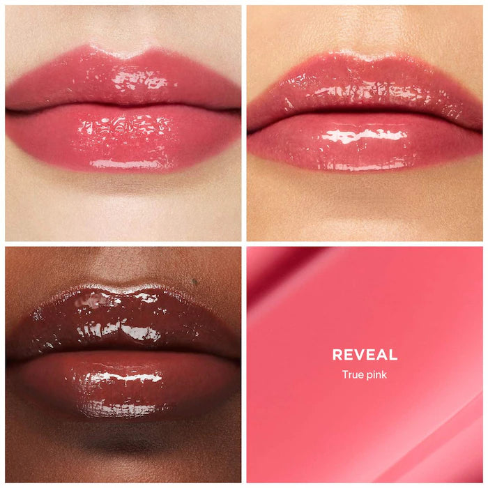 Hourglass Phantom Volumizing Glossy Lip Balm - Hydrating Plumping Lip Gloss for Full Lips, Shine & Moisture | Perfect for Day & Night Wear, Special Occasions & Everyday Glam