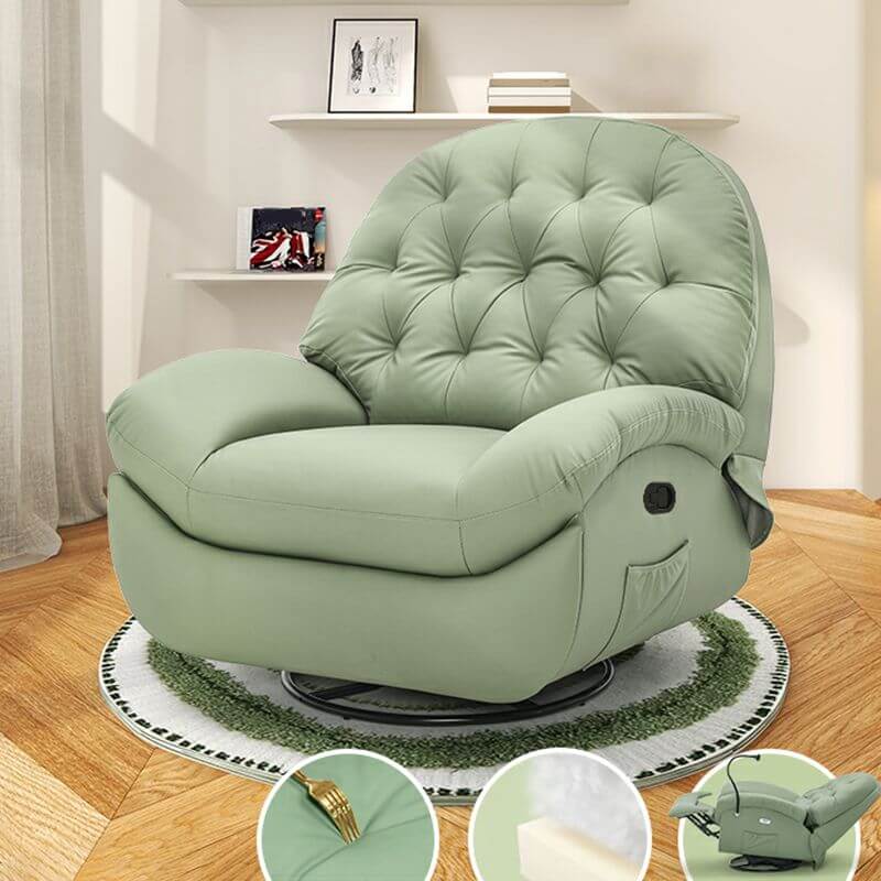 Scratch-Resistant Electric Recliner with USB Port - Plush Cushioned Design for Indoor Use | Perfect for Living Rooms, Home Theaters & Relaxation Spaces