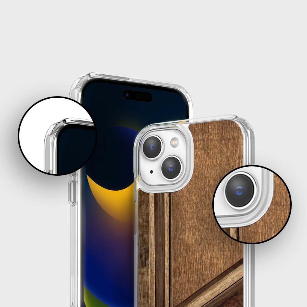 Premium MagSafe Compatible Wood Case for iPhone 13 - Slim Protective Cover with Magnetic Alignment | Perfect for Work, Travel & Everyday Use