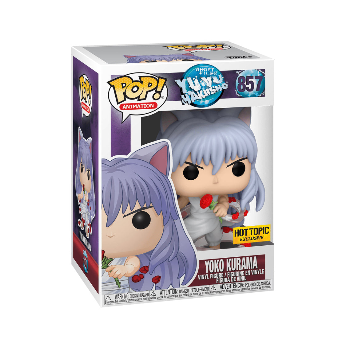 Ghost Files Yu Yu Hakusho Yoko Kurama #857 Anime Action Figure - Collectible Character Model for Anime Fans & Yu Yu Hakusho Merchandise Collectors | Perfect for Display, Cosplay, and Gift Giving