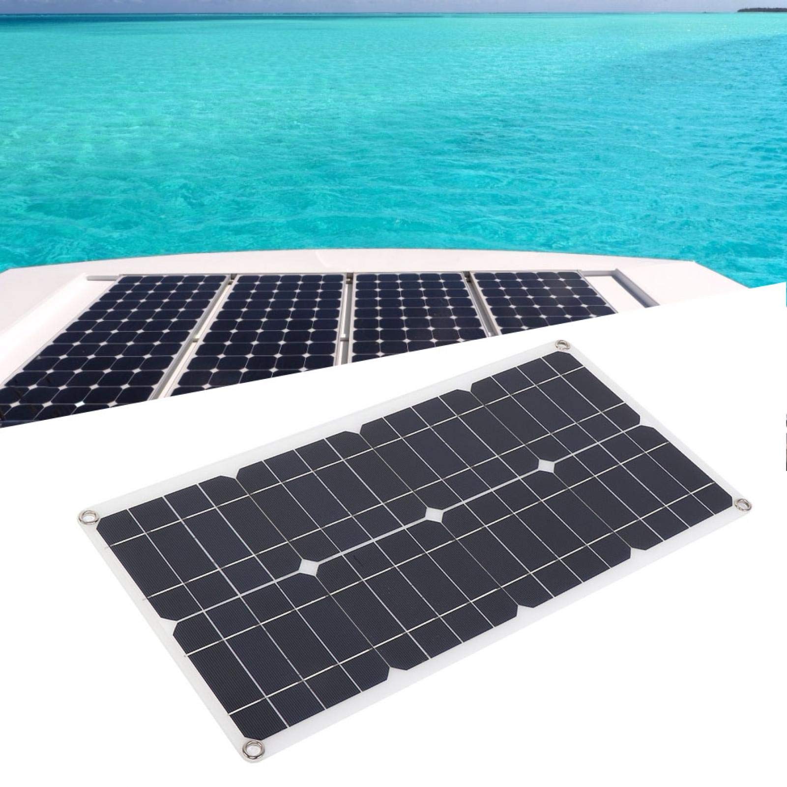 25W 18V Portable Solar Panel for Outdoor Camping, Hiking & Backpacking - Waterproof & Lightweight Solar Charger for Phones, Power Banks & Small Devices - Perfect for RV, Tent & Emergency Power Supply