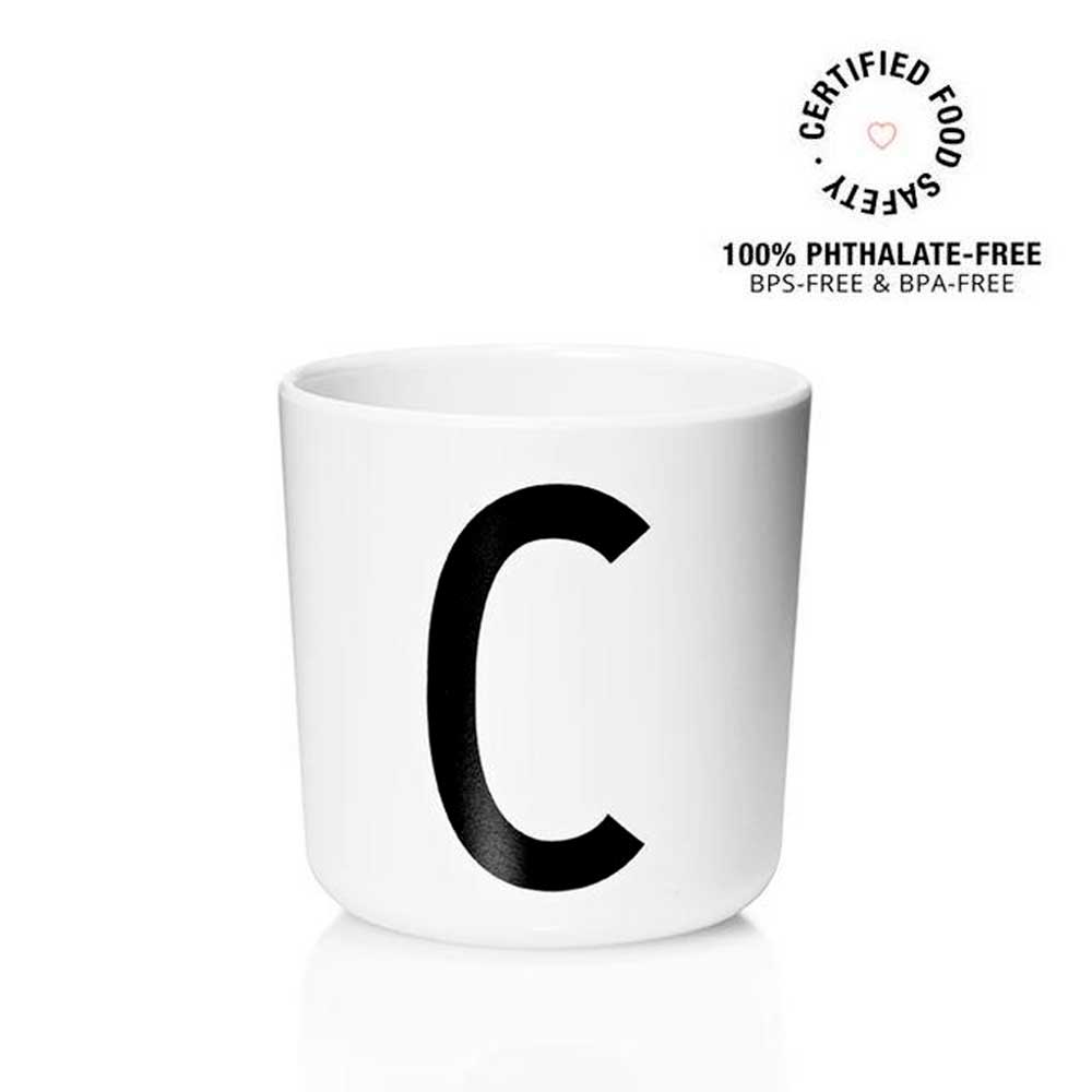 DESIGN LETTERS Melamine Cup - Durable, BPA-Free Plastic Cup for Coffee, Tea & Beverages - Perfect for Home, Office, Camping & Outdoor Use