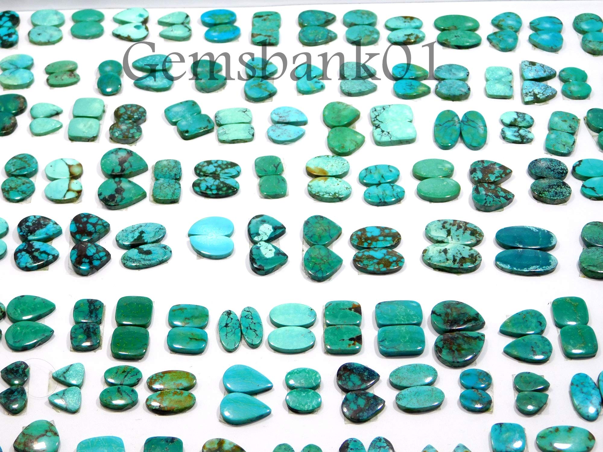 10 Pairs Natural Tibetan Turquoise Gemstone Spider Web Earrings - AAA+++ Quality Wholesale Lot for Jewelry Making | Perfect for Boho, Southwest & Handmade Jewelry Designs