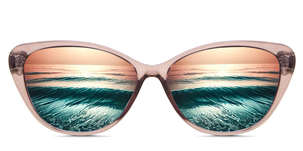 Amber Women's Prescription Sunglasses - UV Protection, Stylish & Comfortable for Driving, Outdoor Activities & Fashion