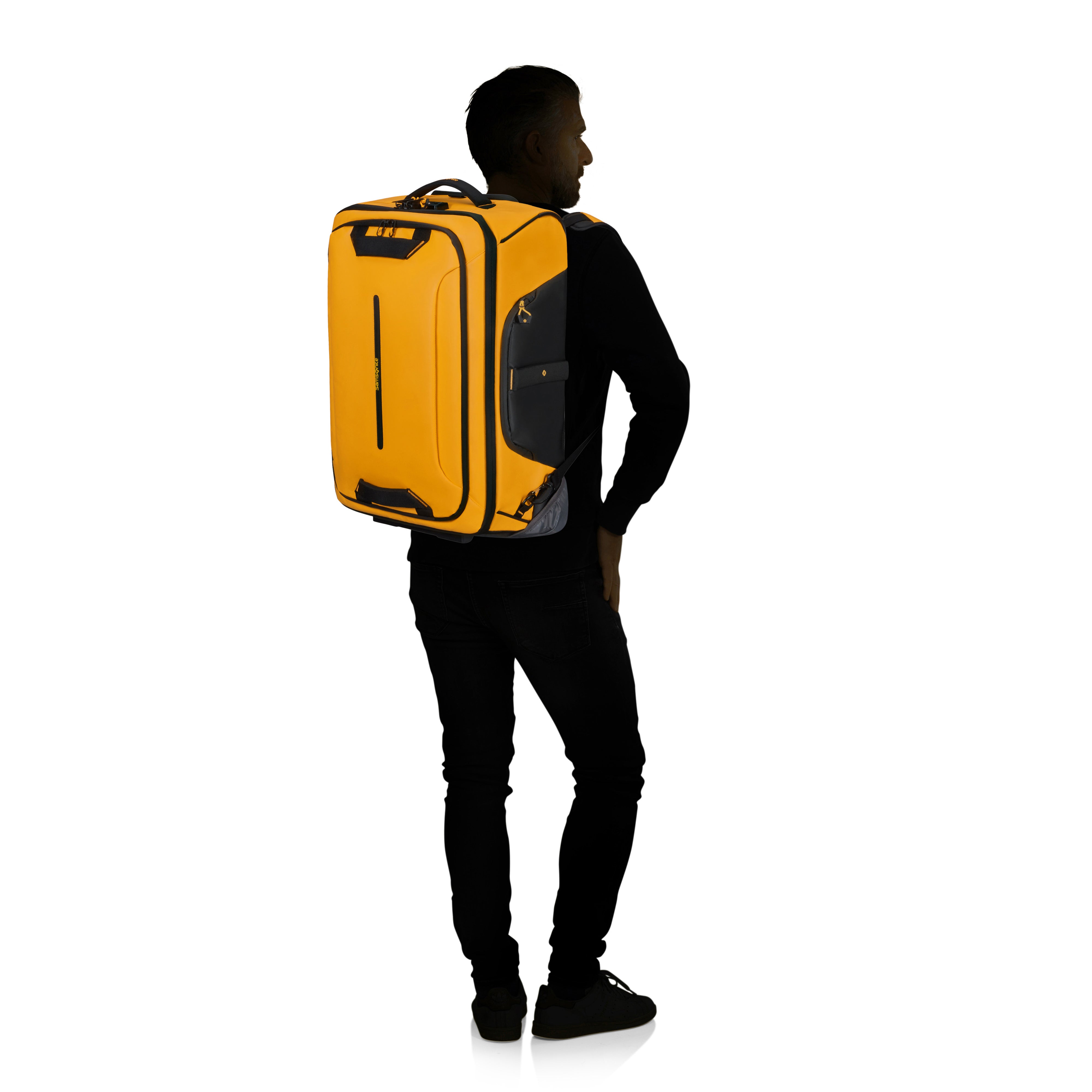 Samsonite Ecodiver 21.5 Inch Wheeled Duffle Backpack - Lightweight Carry-On Luggage for Travel, Gym & Weekend Getaways | Water-Resistant & Spacious Design
