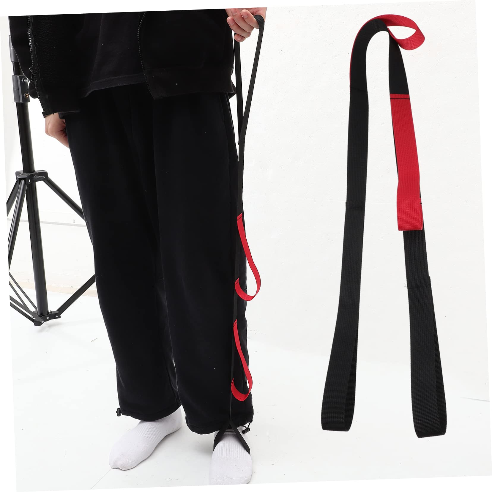 Healifty Leg Belt - Adjustable Exercise Leg Assist Strap for Knee & Foot Support - Physical Therapy, Yoga, Stretching & Mobility Training - Ideal for Seniors & Rehab