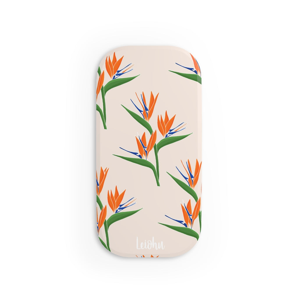 Stunning Bird of Paradise Phone Grip - Non-Slip Phone Holder with Adhesive Back - Perfect for iPhone, Samsung & Smartphones - Great for Travel, Commuting & Outdoor Activities