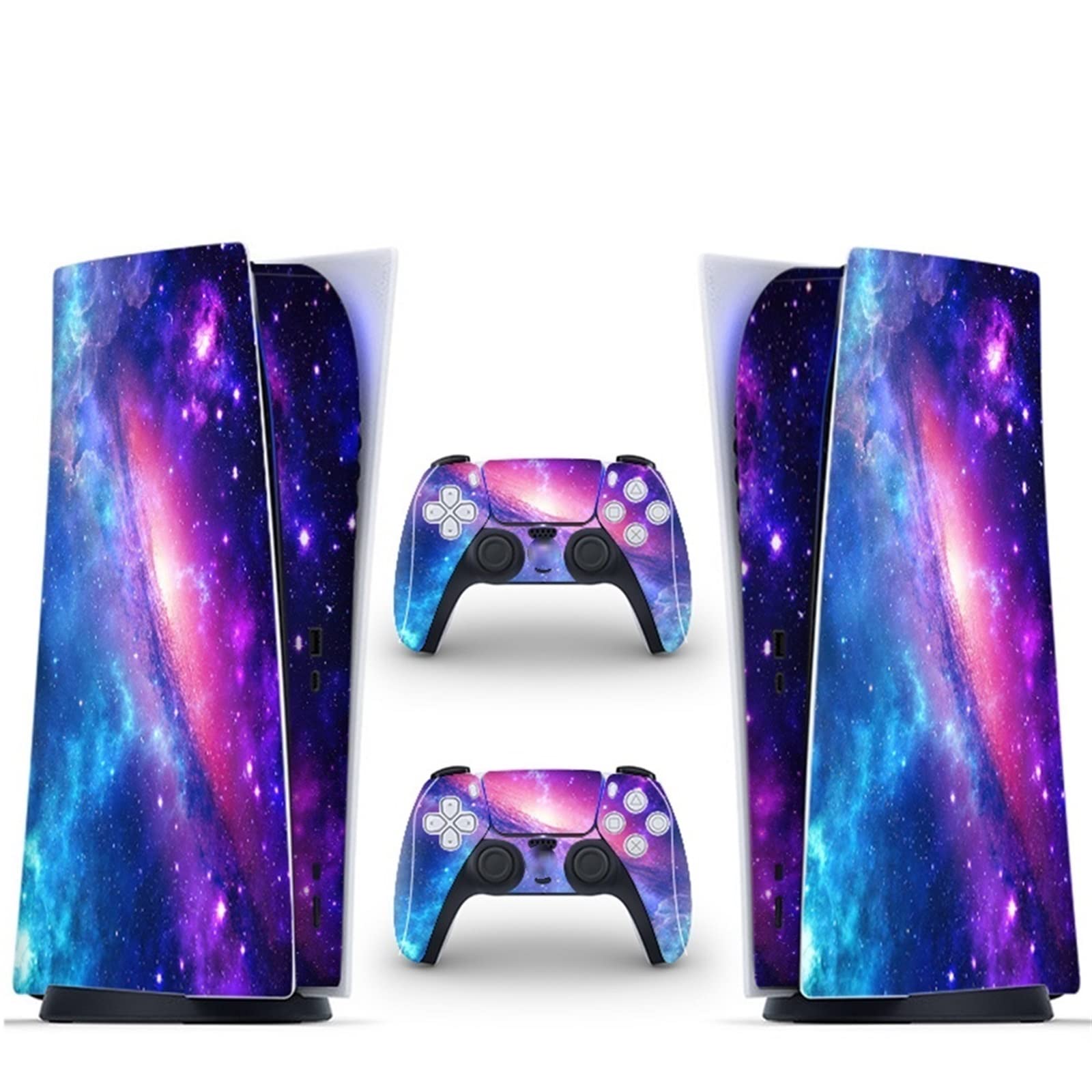 Anime Vinyl Skin Wrap Cover for PS5 Disc Edition Console & Controller - Bubble-Free, Scratch-Resistant Protection - Perfect for Gaming, Collectors & Customization Enthusiasts