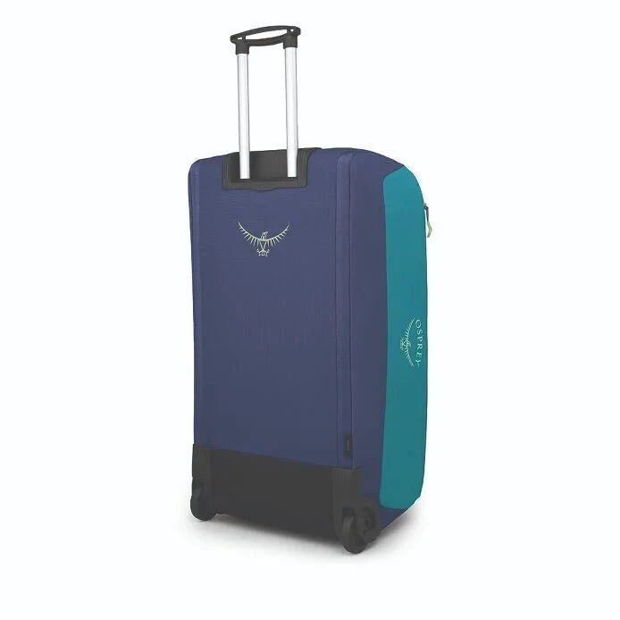 Osprey Daylite Wheeled Duffel 115 - Lightweight Rolling Travel Duffel Bag for Airplane Carry-On, Weekend Trips & Gym Gear Storage