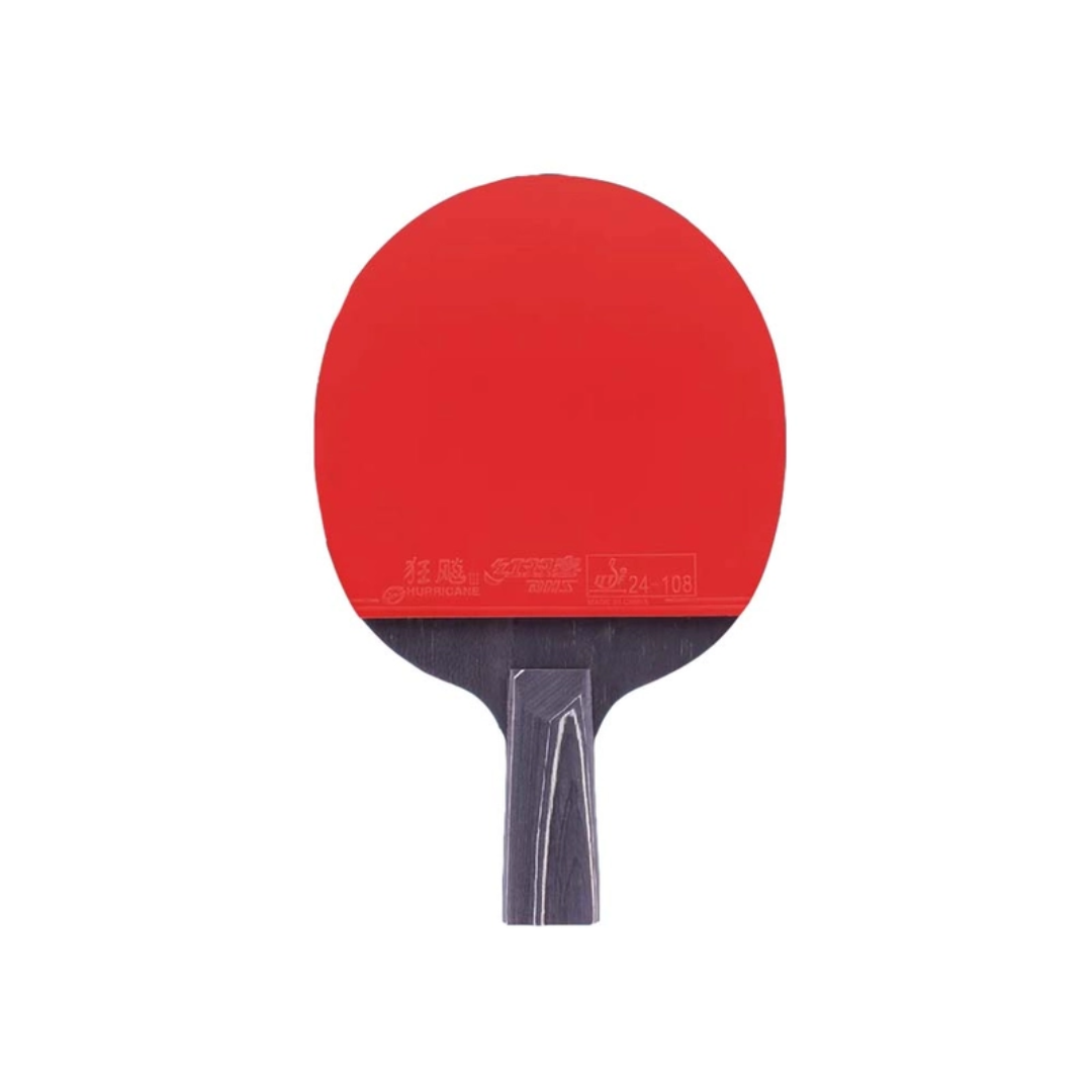 DHS D02-S Diamond Penhold Table Tennis Racket - Professional Carbon Blade for Penhold Grip, Ideal for Offensive Players in Tournaments & Training