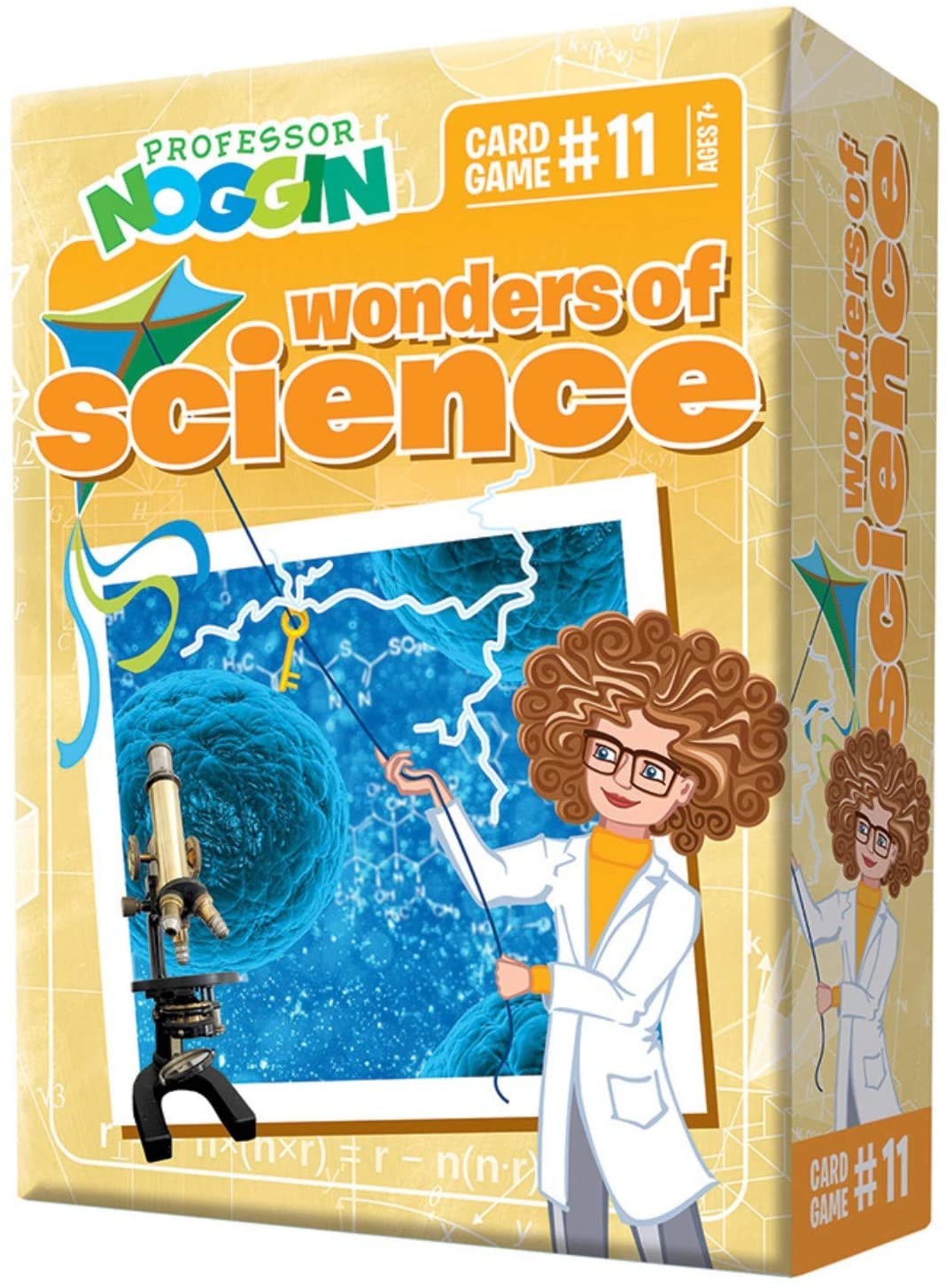 Professor Noggin Wonders of Science Trivia Card Game - Educational STEM Learning for Kids & Families - Perfect for Classroom, Homeschool & Game Nights