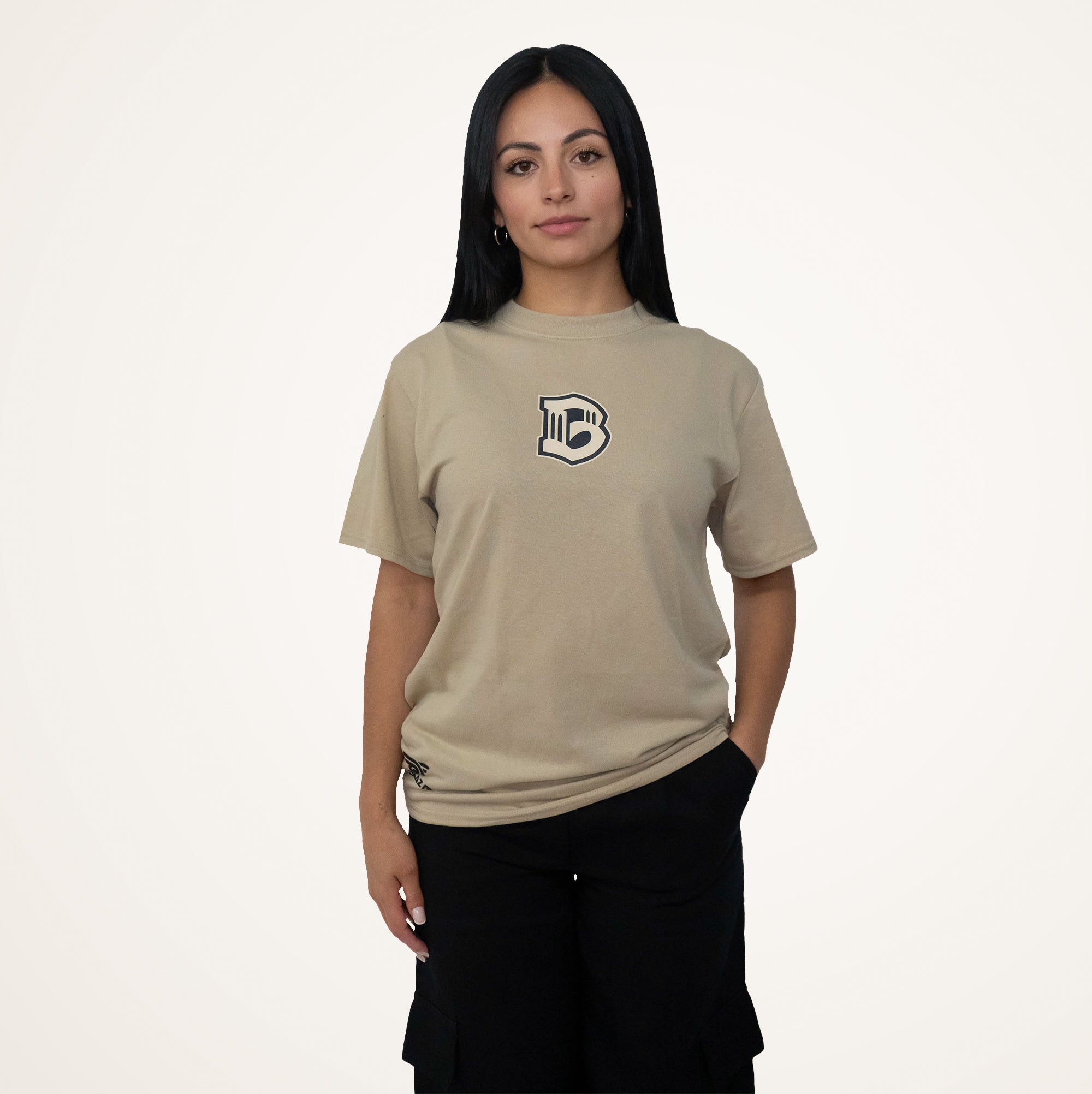 Brooklyn FC Women's Brown T-Shirt - Comfortable Cotton Tee for Soccer Fans & Casual Wear - Perfect for Gameday, Workouts & Everyday Style