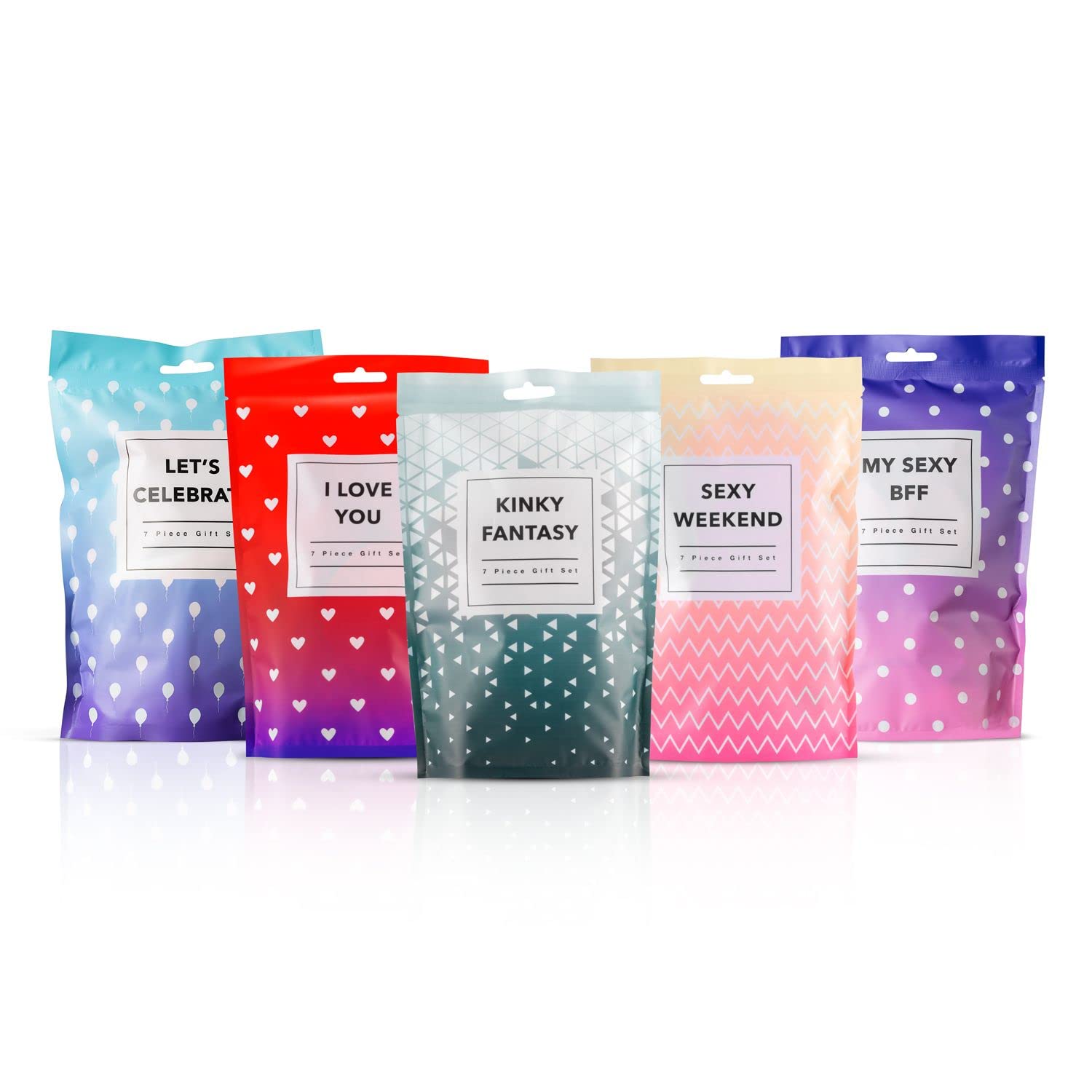 LoveBoxxx I Love You Couple's Intimate Massage Set - Multicolor Adult Toy for Couples & Solo Play - Perfect for Romantic Nights & Sensual Exploration