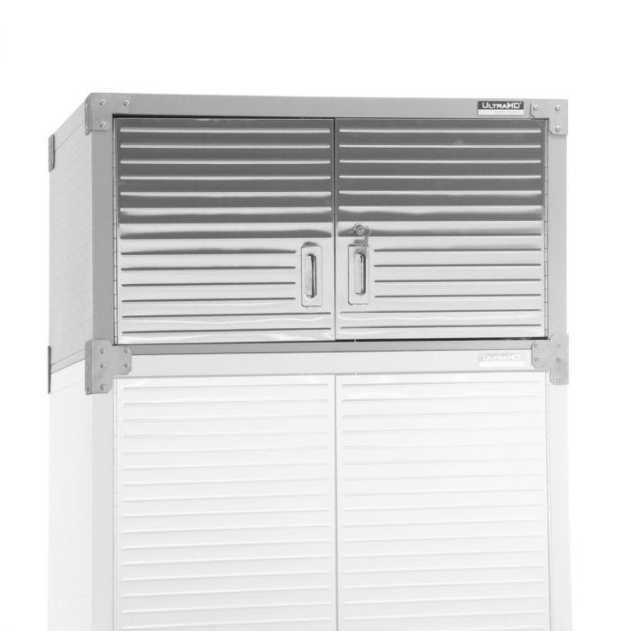 UltraHD® 2-Piece Storage Cabinet Set - Modern Organizer for Home, Office & Garage - Perfect for Closet Organization & Space Saving Solutions