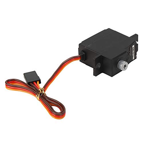 PDI1181MG Digital RC Servo Motor 17g - High Torque Metal Gear Servo for RC Cars, Boats, Helicopters - Upgrade Accessory (Black) | Perfect for Racing, Crawling & Aerial Models