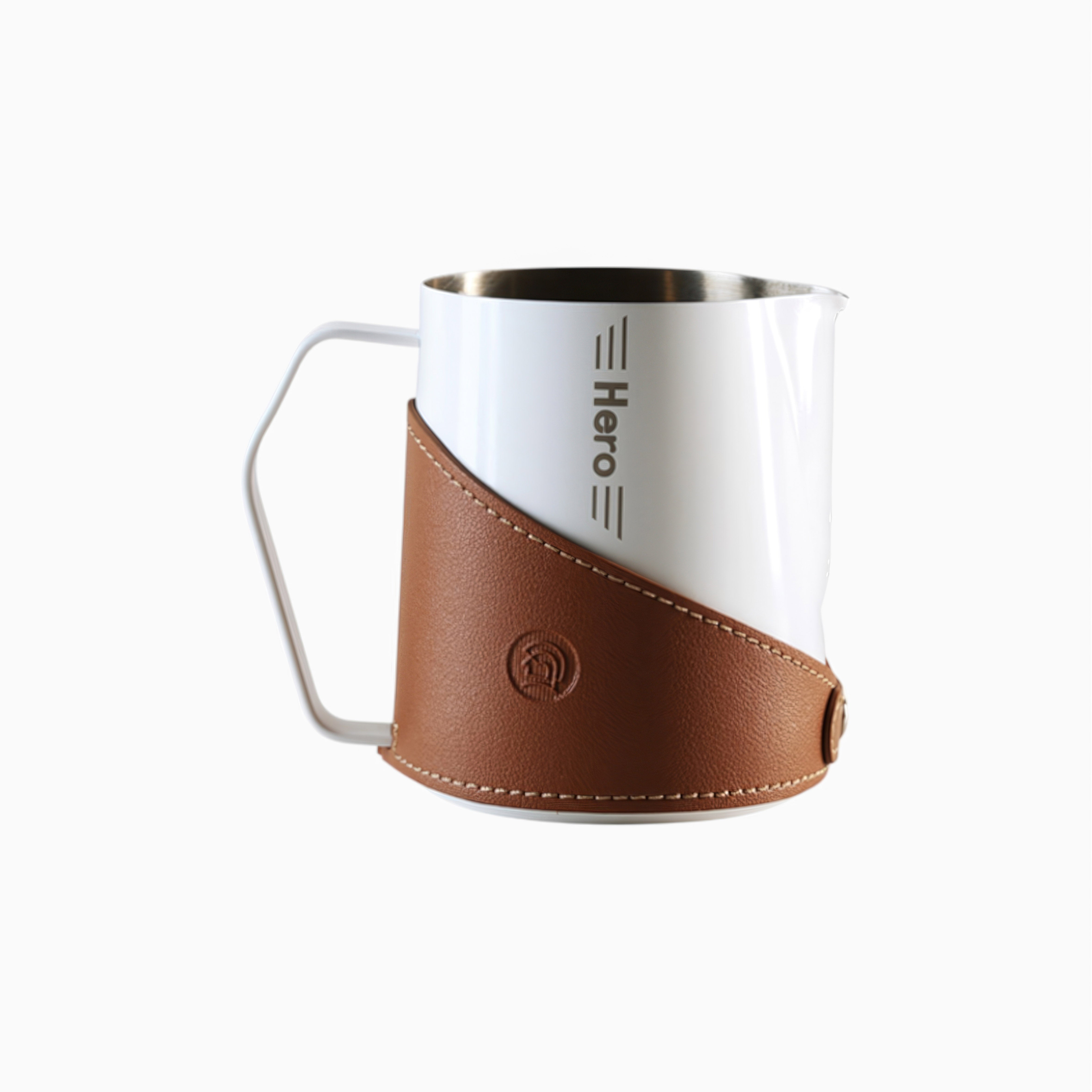 Premium Stainless Steel Milk Frothing Pitcher - 12oz/16oz/20oz Barista Coffee Frother for Latte, Cappuccino & Hot Chocolate - Perfect for Home & Professional Use