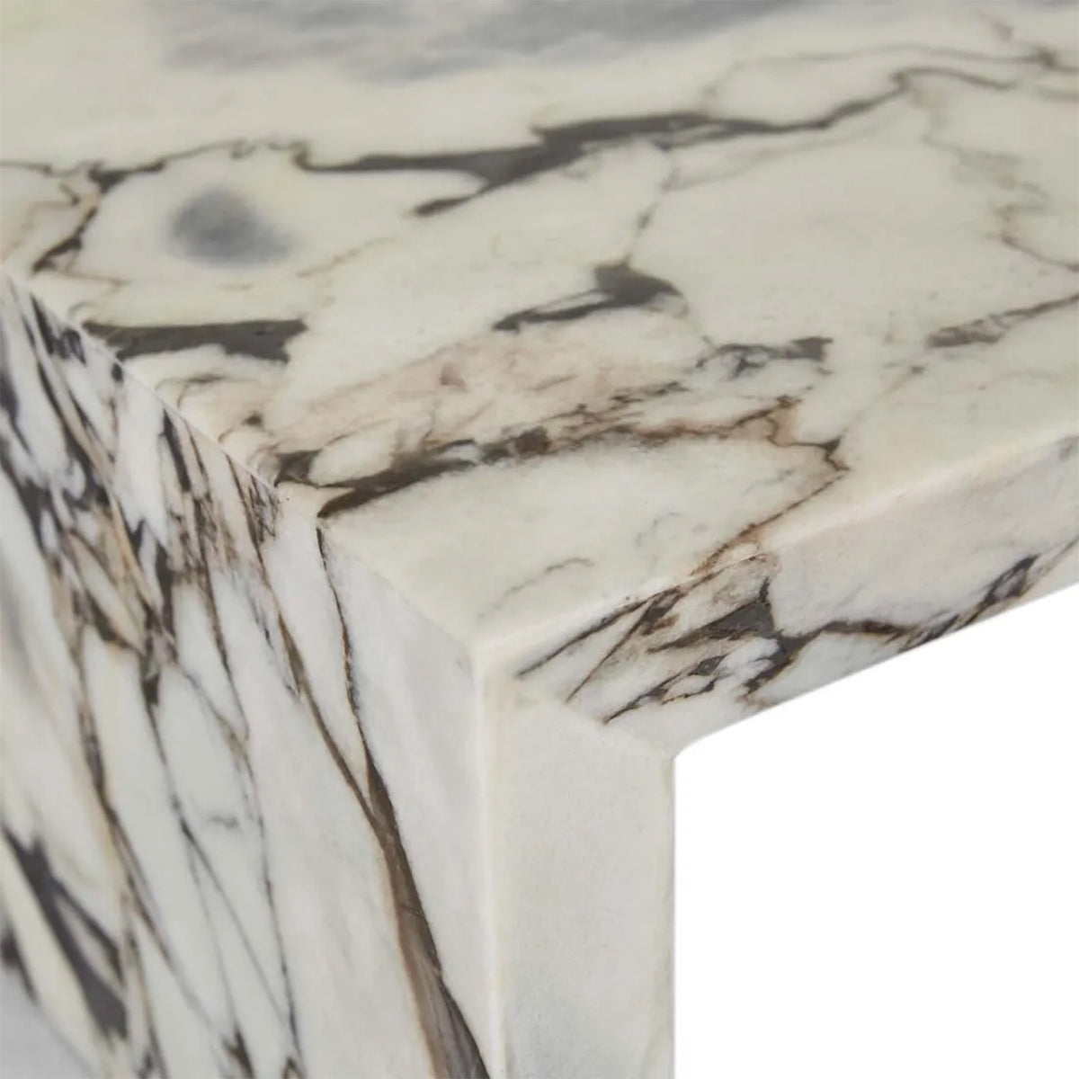 Elle Monument Coffee Table - Modern Living Room Centerpiece for Home Decor & Stylish Furniture