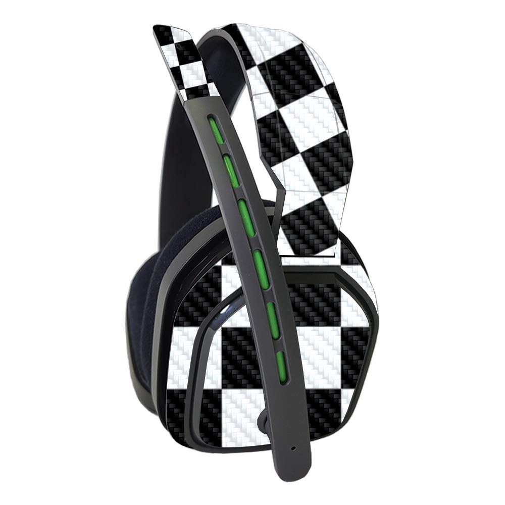 Premium Carbon Fiber Skin for Astro A10 Headset - Durable Protective Cover with Textured Finish | Easy to Apply & Remove | Made in USA | Perfect for Gaming, Streaming & Travel Protection