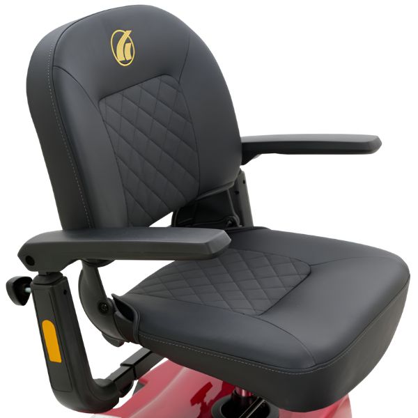 Golden Technologies Companion GC240 3-Wheel Mobility Scooter - Lightweight, Compact & Easy to Maneuver for Seniors & Adults - Perfect for Indoor & Outdoor Use, Shopping Malls, Parks & Travel