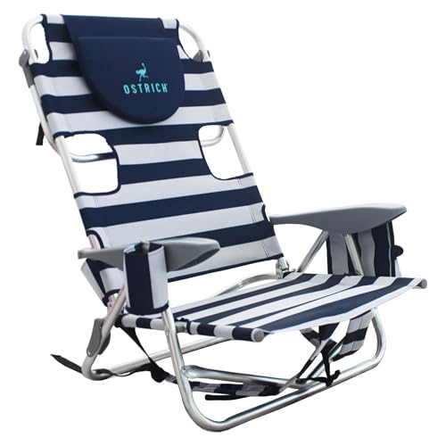 Deluxe Navy Blue and White Stripes