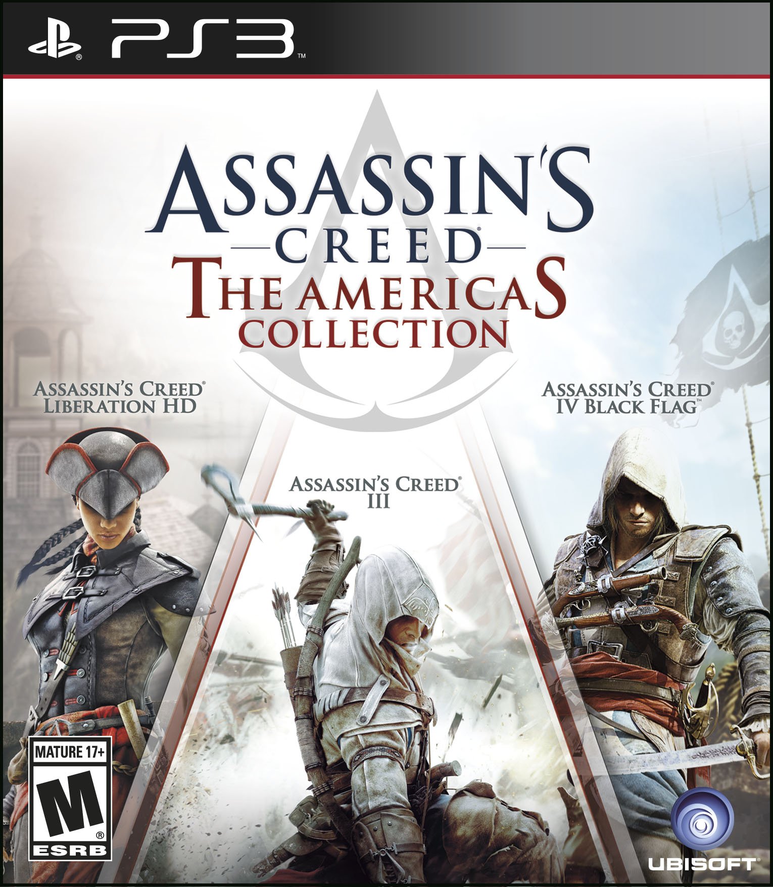 Assassin's Creed: The Americas Collection - PS3 Game | Historical Action Adventure Video Game for PlayStation 3 | Perfect for Fans of Open-World Gaming and Historical Fiction