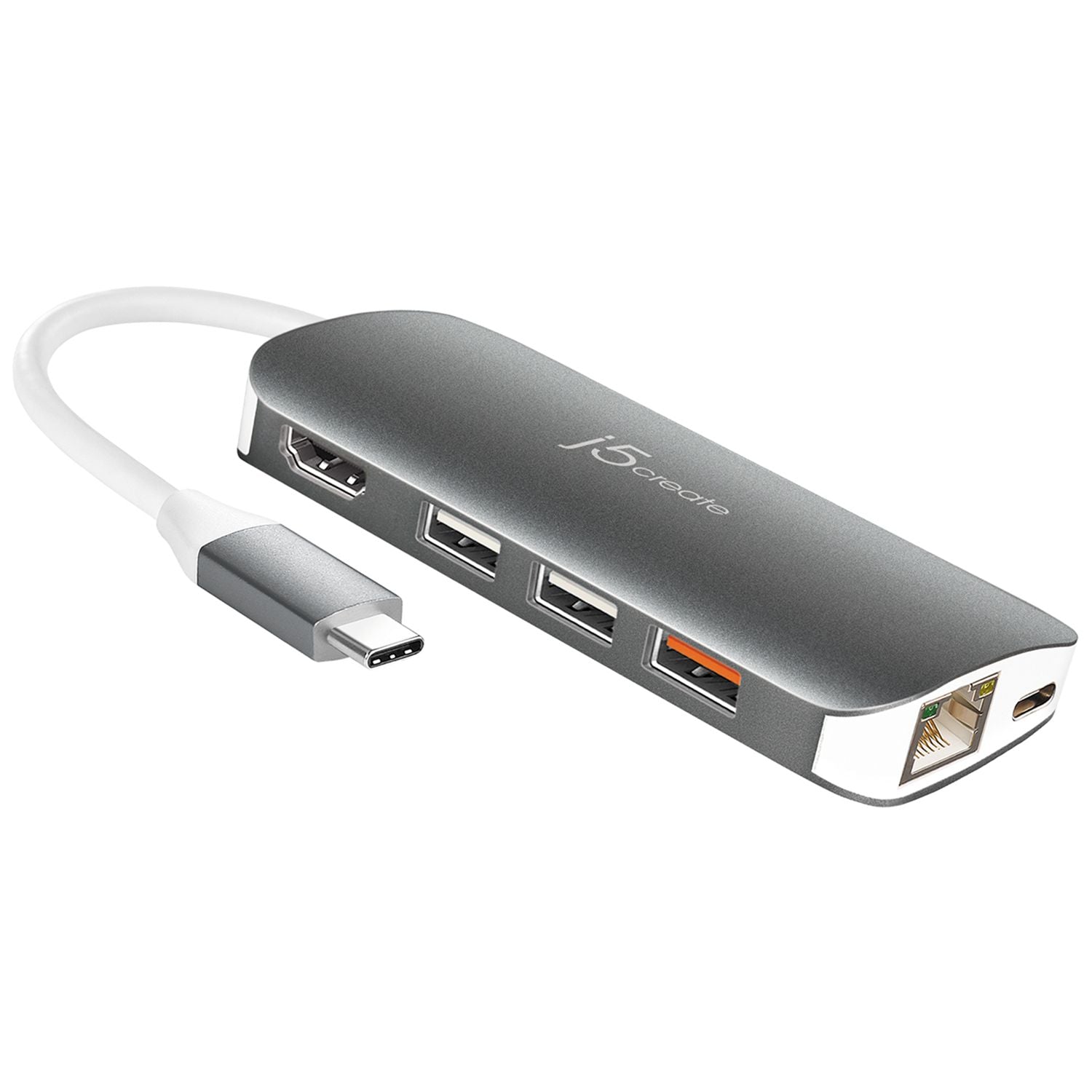 USB C Multi Adapter 9-in-1 with 4K HDMI, USB 3.0, SD/TF Card Reader, PD Charging - Perfect for MacBook Pro, Chromebook, iPad Pro & More